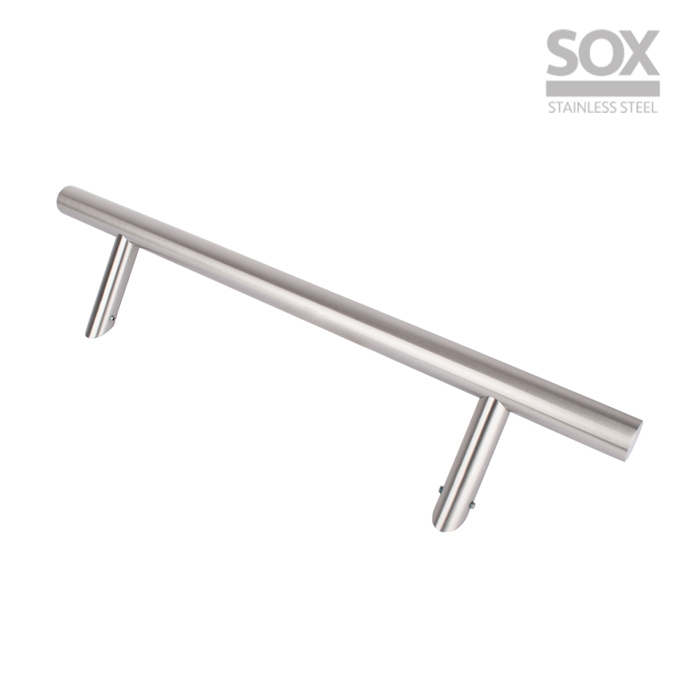 SOX Stainless Steel Offset Guardsman Pull Handle - 600mm